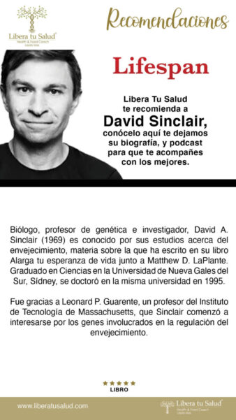 David Sinclair Lifespan PORTADA