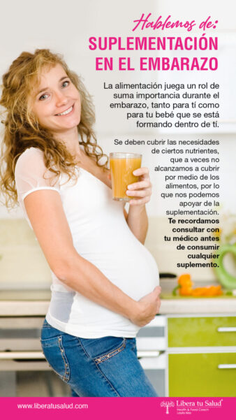 Hablemos de suplementación en el embarazo PORTADA