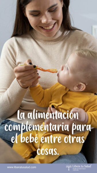 La alimentación complementaria para el bebé entre otras cosas PORTADA