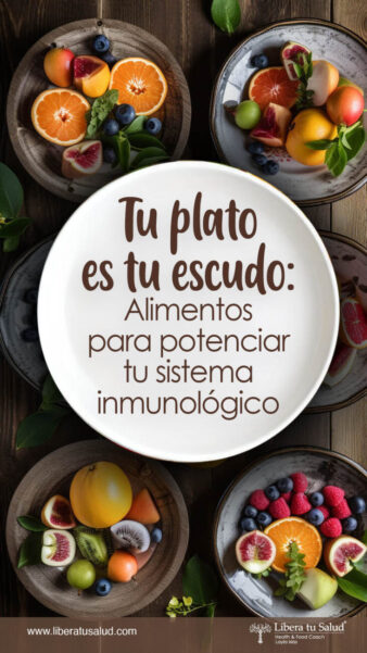 Tu plato es tu escudo Alimentos para potenciar tu sistema inmunológico PORTADA