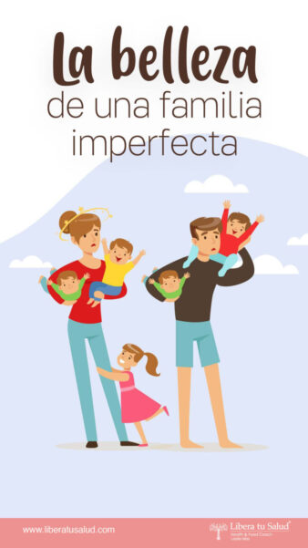 La belleza de una familia imperfecta PORTADA
