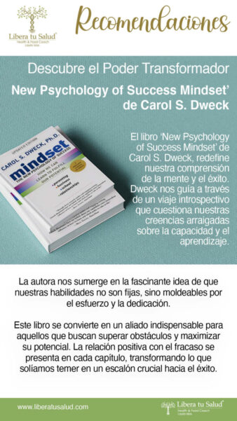 New Psychology of Success Mindset de Carol S Dweck PORTADA